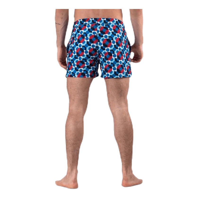 Happy Socks Illusion Dot Swim Shorts Blue - Image 2