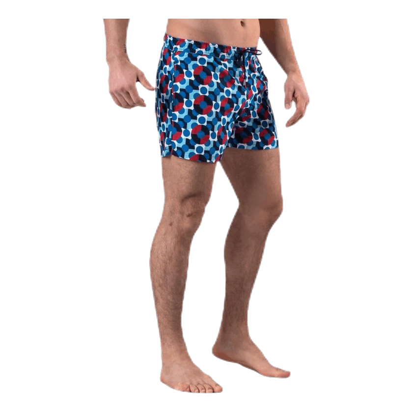 Happy Socks Illusion Dot Swim Shorts Blue - Image 3