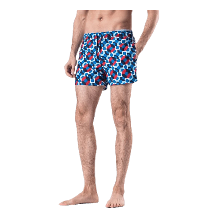Happy Socks Illusion Dot Swim Shorts Blue - Image 6