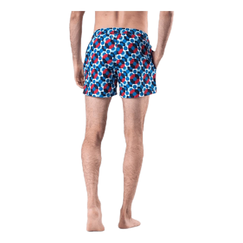 Happy Socks Illusion Dot Swim Shorts Blue - Image 8