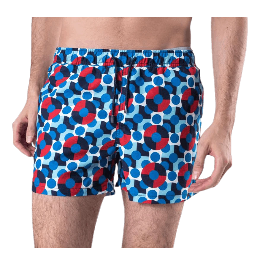 Happy Socks Illusion Dot Swim Shorts Blue - Image 10