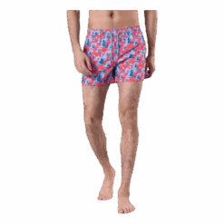 Happy Socks Wave Swim Shorts Red
