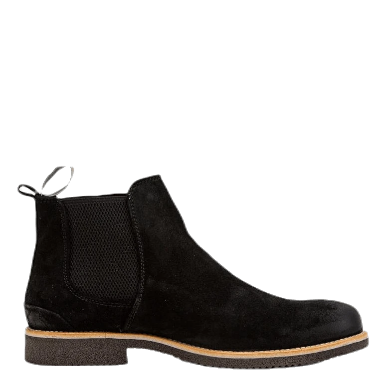 Sneaky Steve Torpid Suede Shoe Black - Image 3