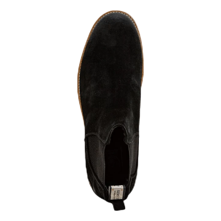 Sneaky Steve Torpid Suede Shoe Black - Image 5