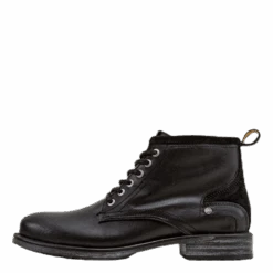 Sneaky Steve Drowsy Leather Shoe Black