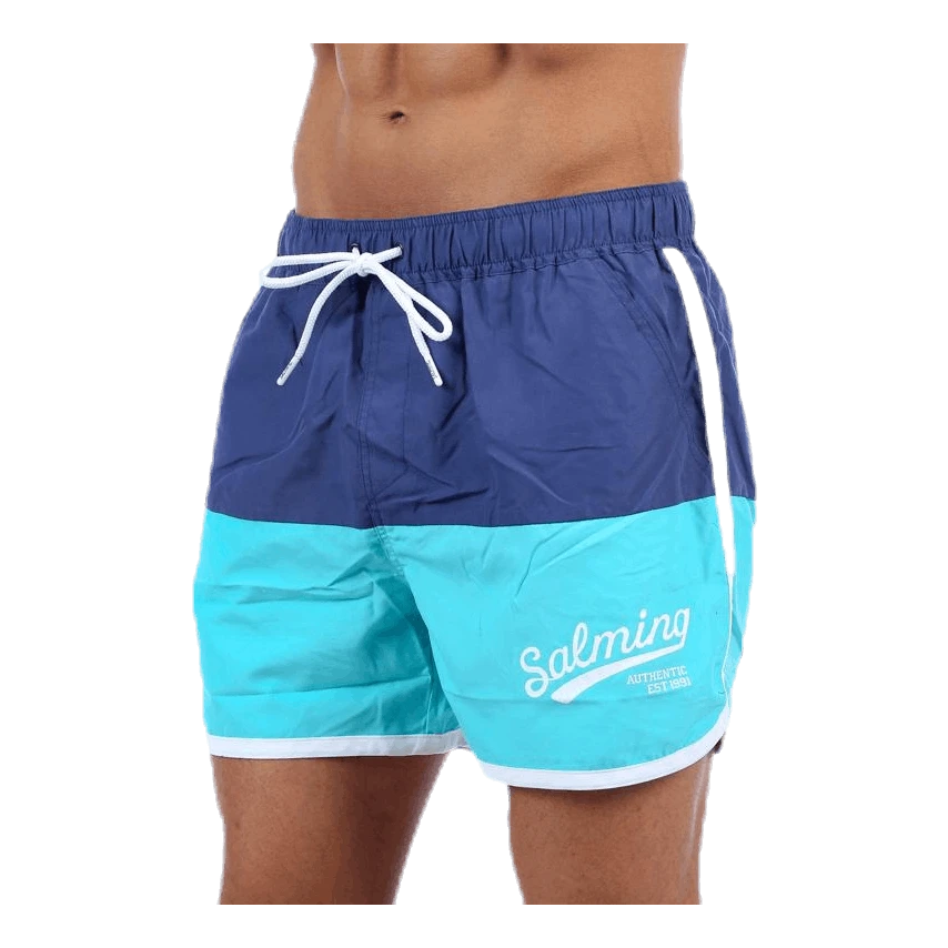 SALMING Cooper Original Swimshorts Blue/Turquoise