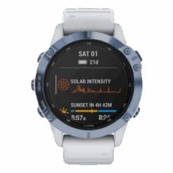 Garmin Fenix 6 Pro Solar Blue/White