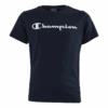 Champion Crewneck T-Shirt Jr Blue