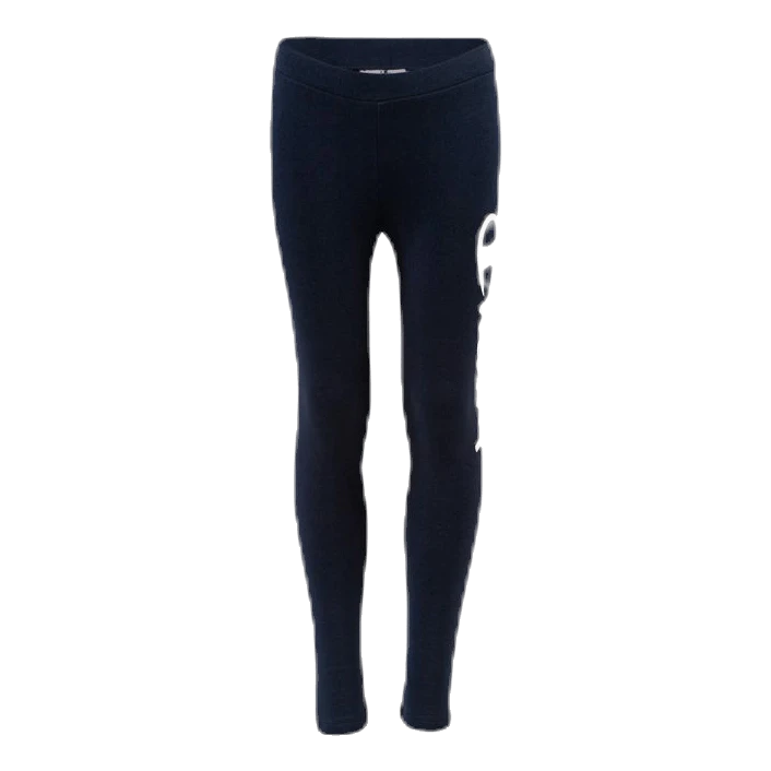 Champion Girls Big Logo Leggings Blue