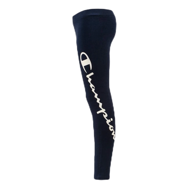 Champion Girls Big Logo Leggings Blue - Image 2