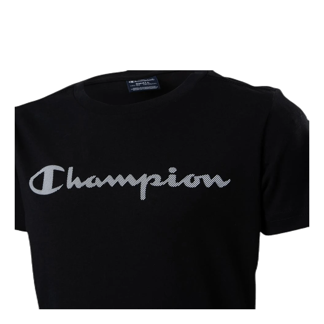 Champion Legacy T-Shirt Jr Black - Image 4