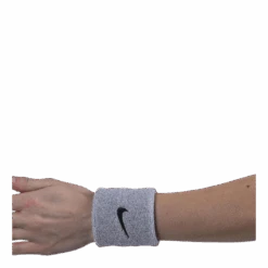 Swoosh Wristband Black/Grey