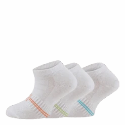3-Pack Kids Basic Socks - Yogi White