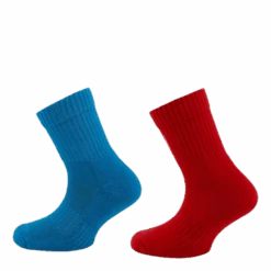 Kids Basic Sport Socks - Alvin Blue/Red