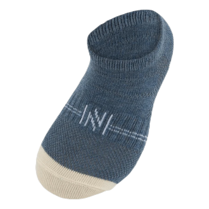 3-Pack Kids Basic Socks - Yogi Blue/Grey - Image 4