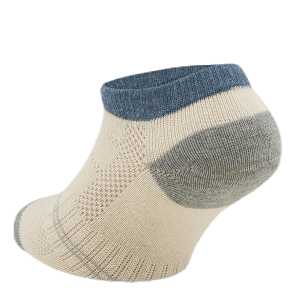 3-Pack Kids Basic Socks - Yogi Blue/Grey - Image 6