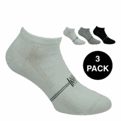 Fresh- 3-Pack Cotton Low Cut Training Socks Patterned