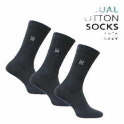 3-Pack Casual Socks - Brody Blue