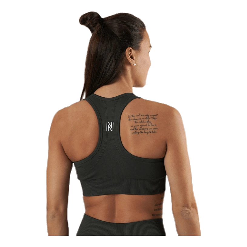 Erica Seamless Sports Bra Green - Image 3