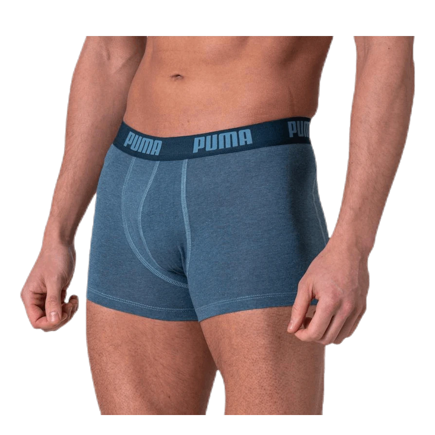 Puma Basic Boxer 2-Pack Blue - Image 3