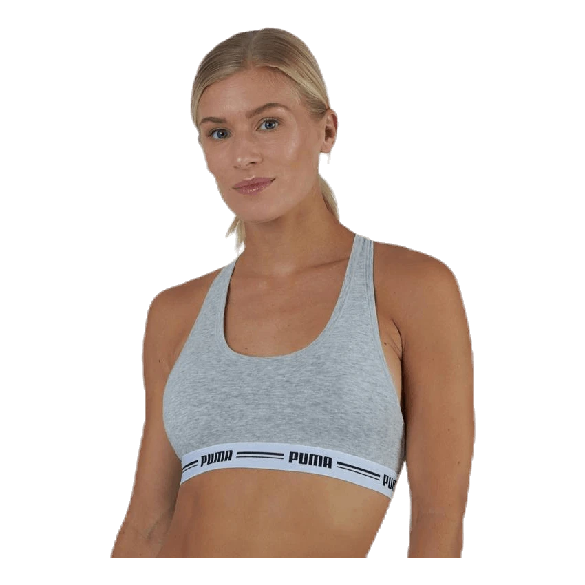 Puma Iconic Racer Back Top Grey