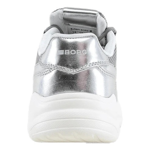 BJØRN BORG X310 Low Msh W Silver - Image 2