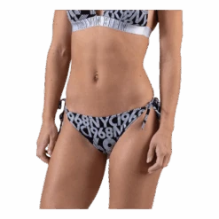 Calvin Klein Cheeky String Side Tie Bikini-Pr Black