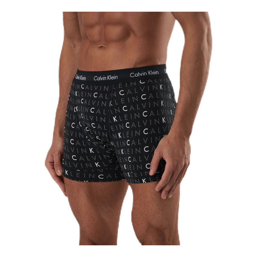 Calvin Klein 3P Trunk Black/Grey - Image 9