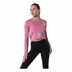 Calvin Klein Performance Long Sleeve T-Shirt Pink