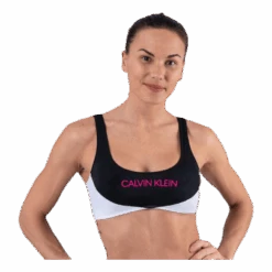 Calvin Klein Ck Blocking Bralette Black