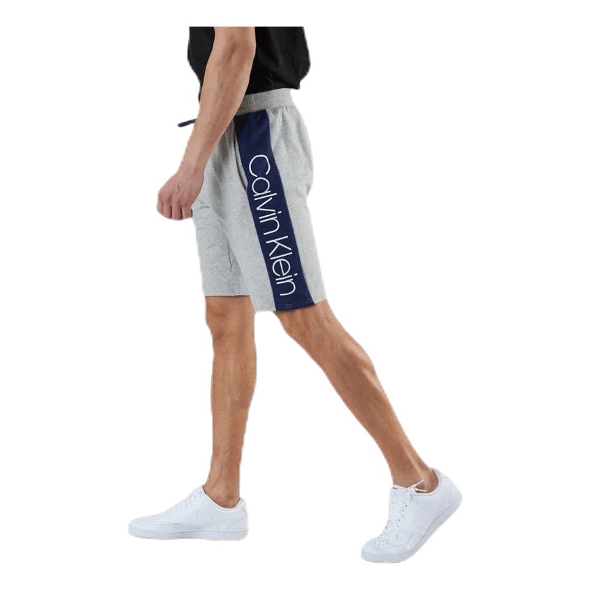 Calvin Klein Pieced Lounge Sleep Shorts Grey - Image 4