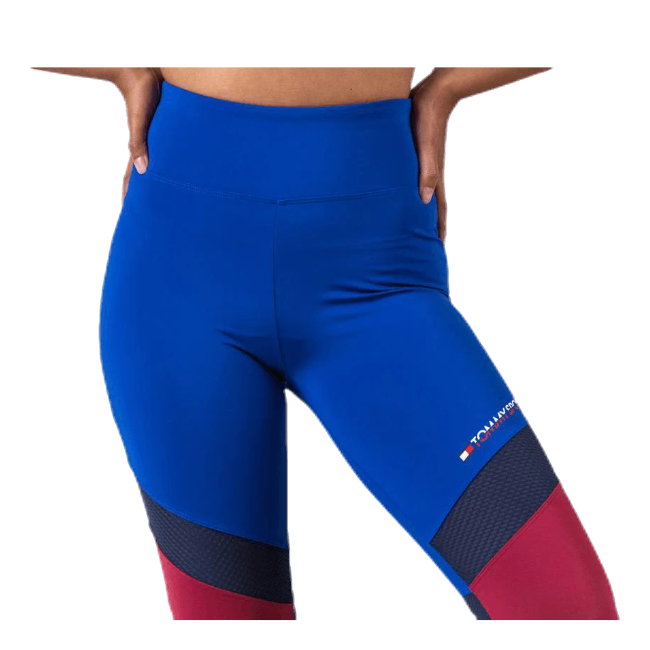 Blocked Legging Full Length Blue - Image 5