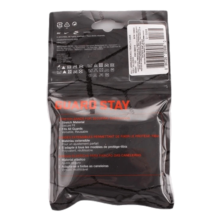 Nike Guard Stay II Shin Guard Sleeve Soccer Sleeve WHITE/BLACK - Image 2