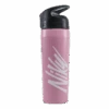 Hypercharge Straw Bottle Graphic 16 OZ Pink/Grey