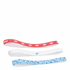 Printed Headbands 3p Blue/Red