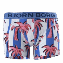 BJØRN BORG Jr 2-Pack Sammy BB Palmstripe Blue