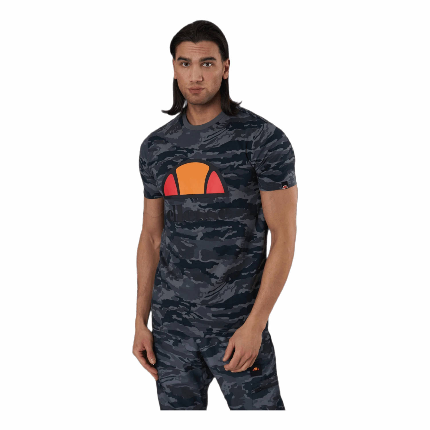 Ellesse El Alta Via Camo Tee Green