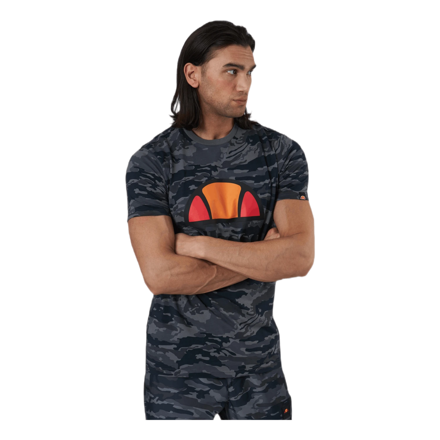 Ellesse El Alta Via Camo Tee Green - Image 2