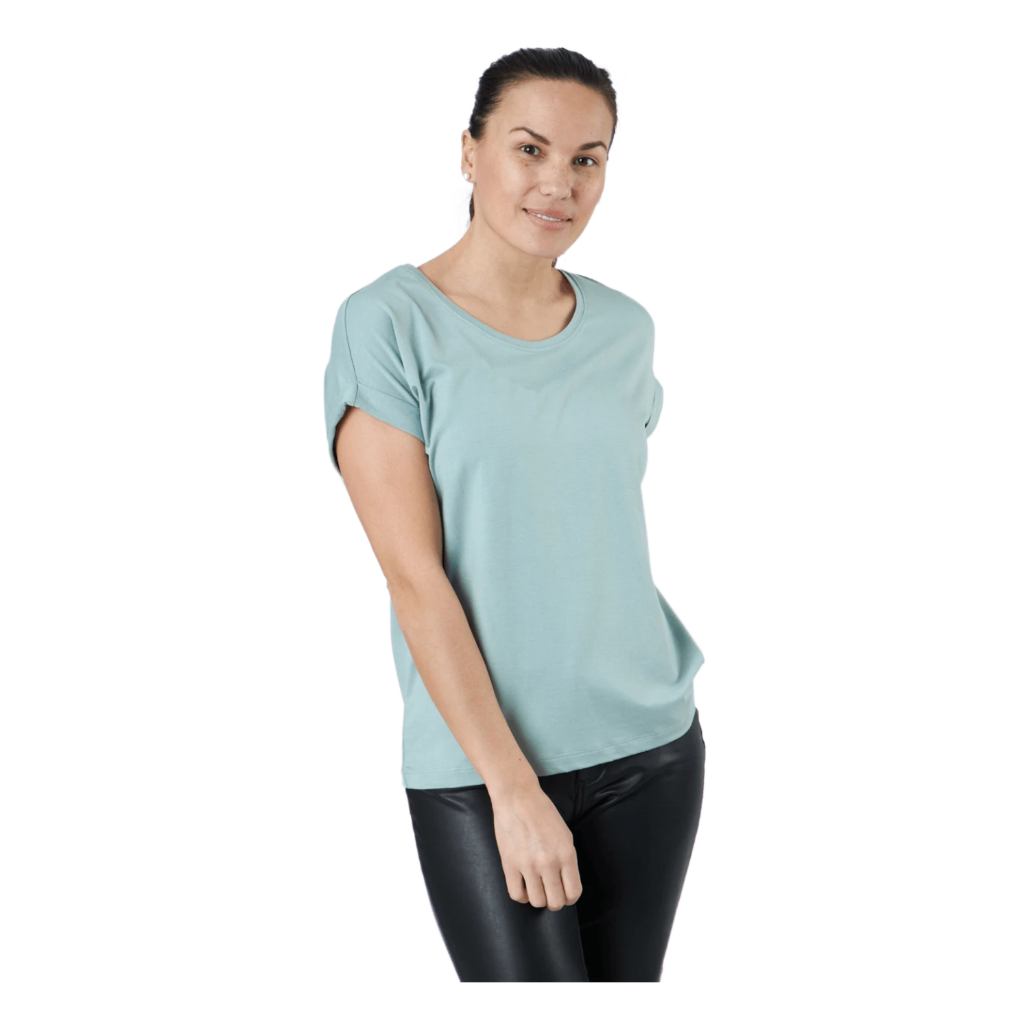 ONLY Moster S/S O-Neck Top Jrs Pink