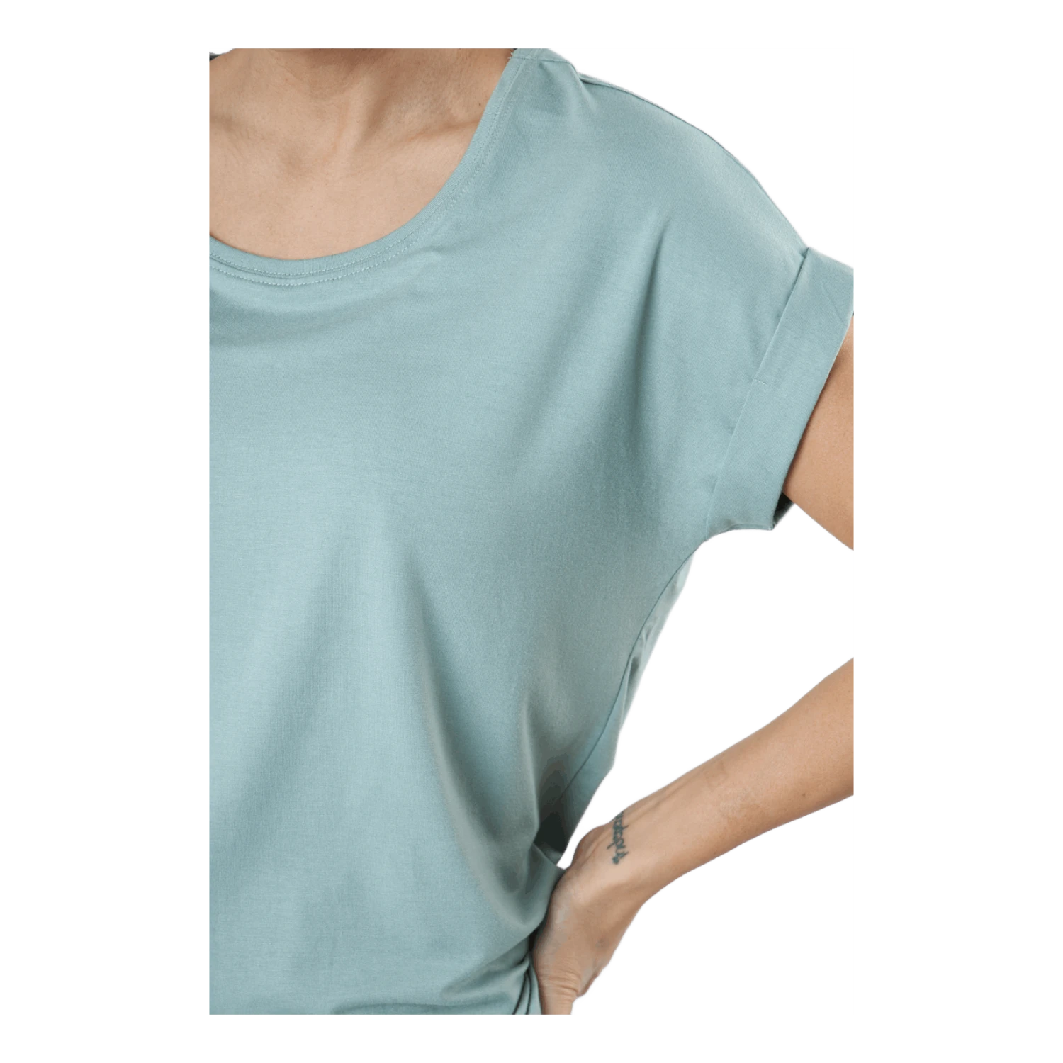 ONLY Moster S/S O-Neck Top Jrs Pink - Image 4