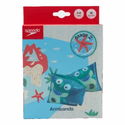 Speedo Disney Printed Armbands Junior Green