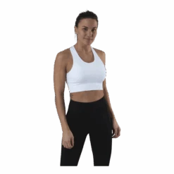 Sanskrit Seamless Crop Top White