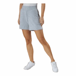 Pieces Liola Hw Sweat Shorts Lounge Grey