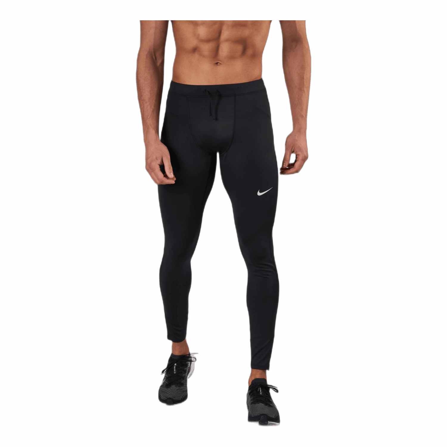 Nike Dri-FIT Challenger Men's Running Tights BLACK/REFLECTIVE SILV