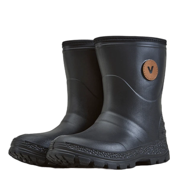 Regn Light Weight Rubber Boot Black - Image 7