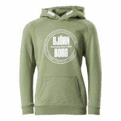 BJØRN BORG Jr Borg Sport Hoodie Green