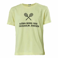 BJØRN BORG Jr Sport Borg Tee Yellow