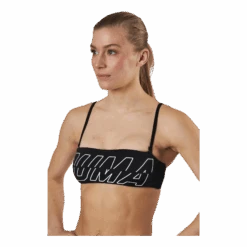 Puma Bandeau Top Black