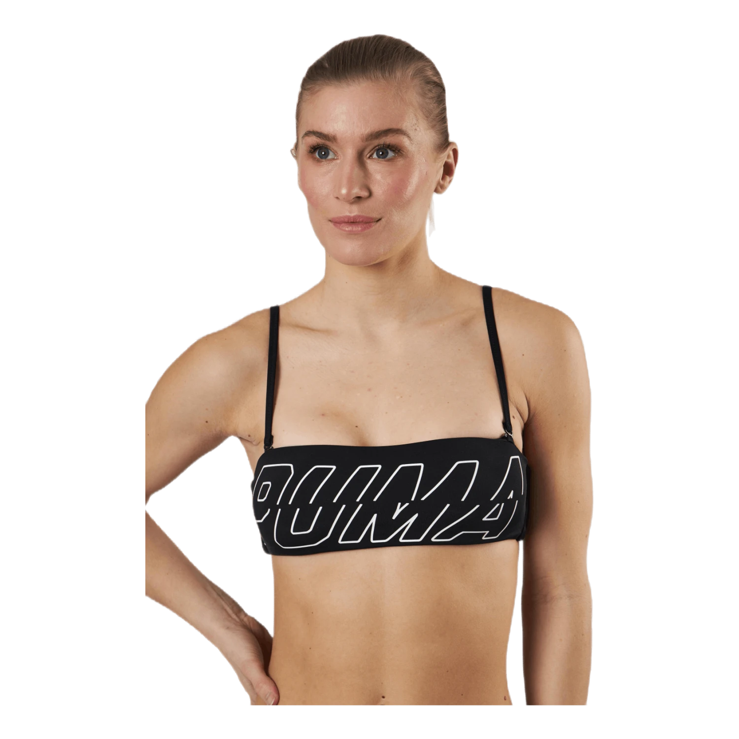 Puma Bandeau Top Black - Image 2