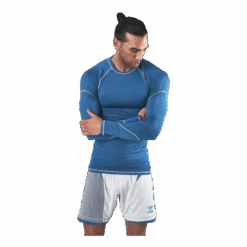 Hummel Invicta L/S Baselayer Jersey Blue